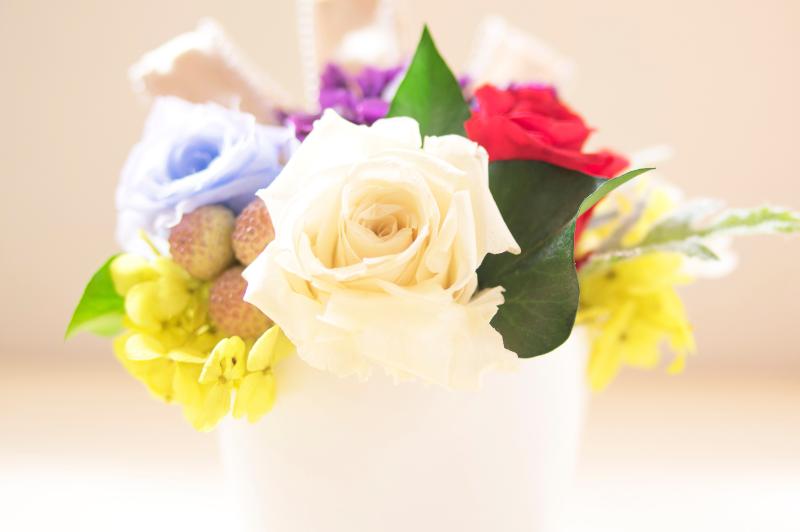 誕生日のプリザーブドフラワーにおすすめの花