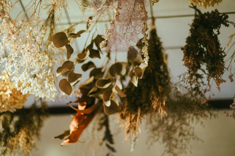 ワレモコウのドライフラワーの飾り方