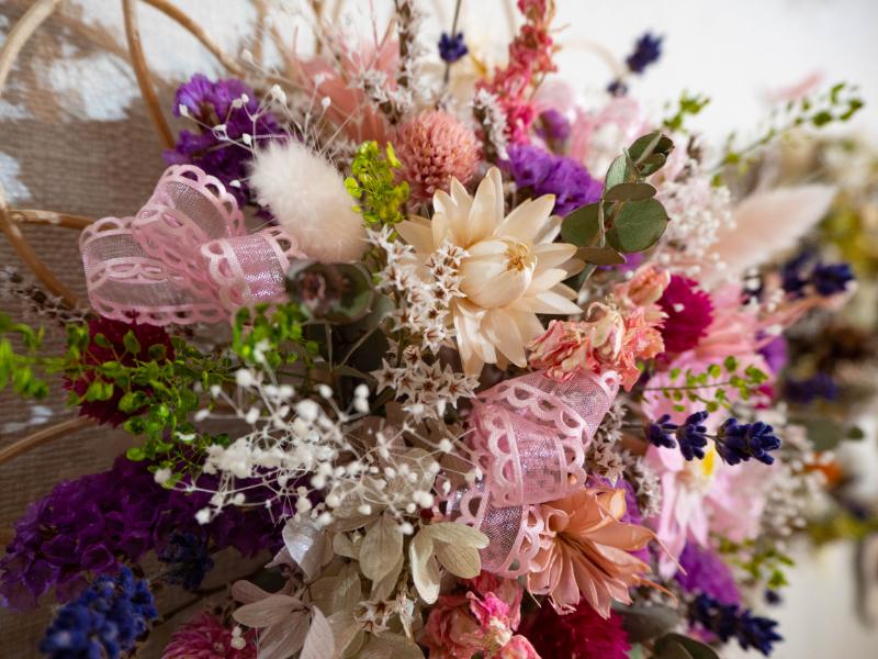 バレンタイン ドライフラワー イメージ