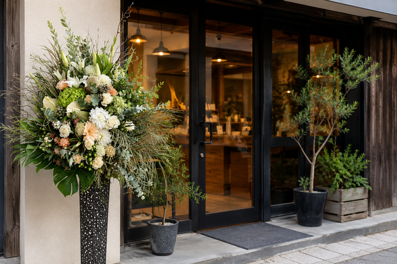 開店祝いの花の相場
